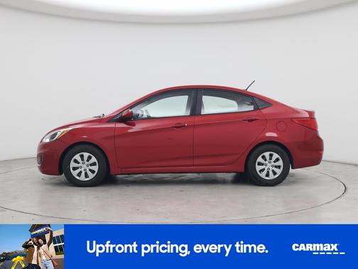 Red 2017 Hyundai Accent SE