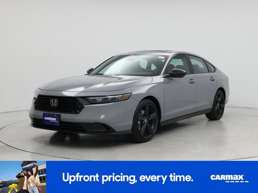 Gray 2024 Honda Accord Hybrid Sport-L