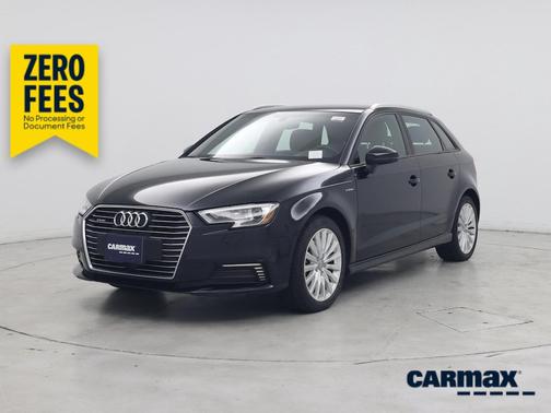 White 2018 Audi A3 e-tron Premium
