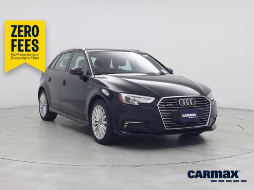 White 2018 Audi A3 e-tron Premium