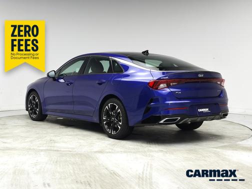 Blue 2021 Kia K5 GT-Line