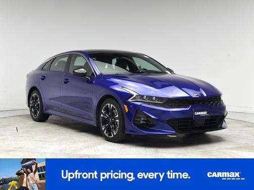 Blue 2021 Kia K5 GT-Line