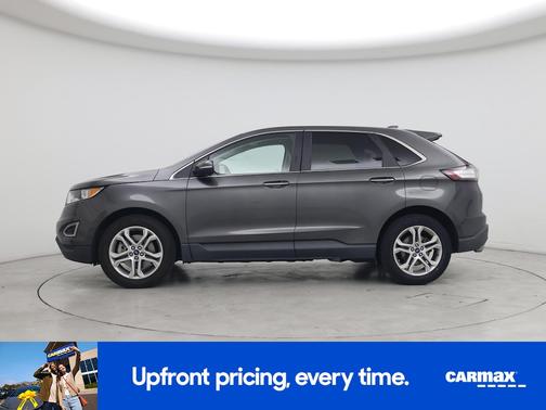 Gray 2017 Ford Edge Titanium