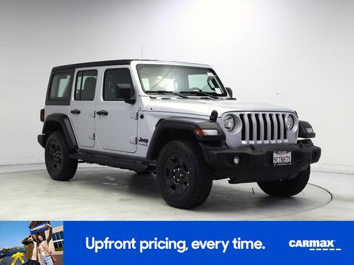 Silver 2022 Jeep Wrangler Unlimited Sport