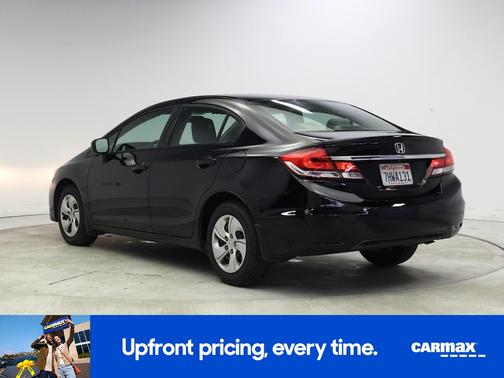 Black 2014 Honda Civic LX