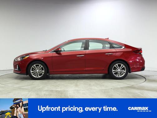 Red 2018 Hyundai SONATA SEL