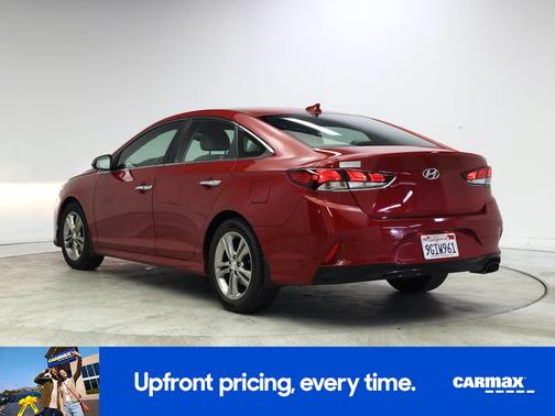 Red 2018 Hyundai SONATA SEL