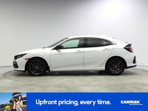 White 2020 Honda Civic EX
