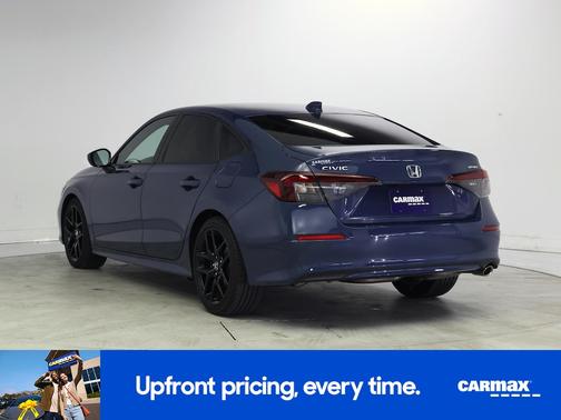 Blue 2025 Honda Civic Sport