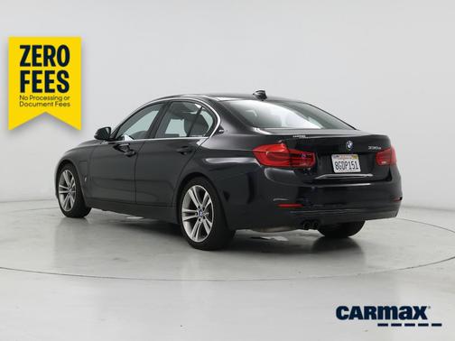 Black 2018 BMW 330e E iPerformance