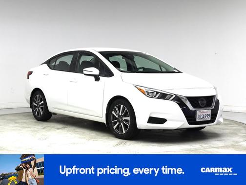 White 2020 Nissan Versa SV