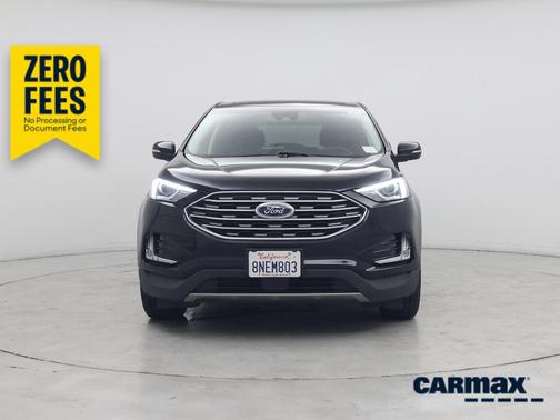 Black 2019 Ford Edge SEL