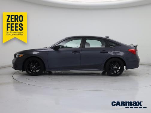 Gray 2022 Honda Civic Sport
