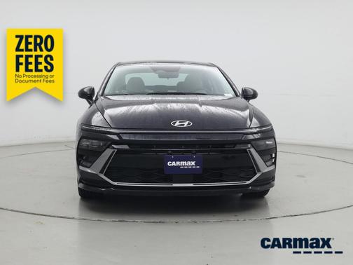 Black 2025 Hyundai SONATA SE