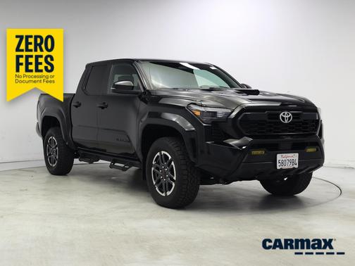 Black 2024 Toyota Tacoma TRD Sport
