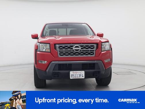 Red 2022 Nissan Frontier SV