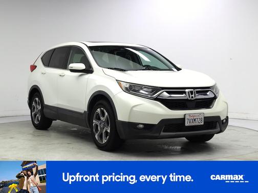White 2017 Honda CR-V EX-L