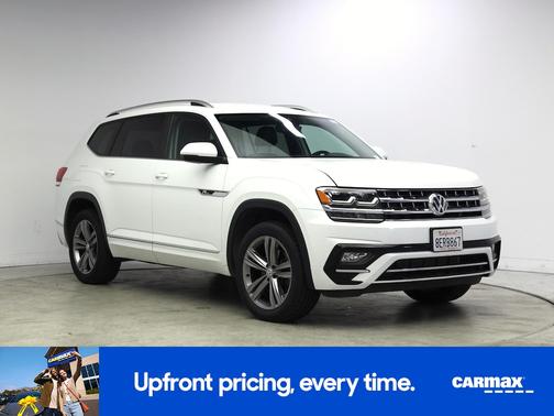 White 2018 Volkswagen Atlas SE w/Tech