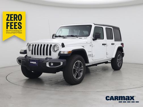 White 2023 Jeep Wrangler Unlimited Sahara
