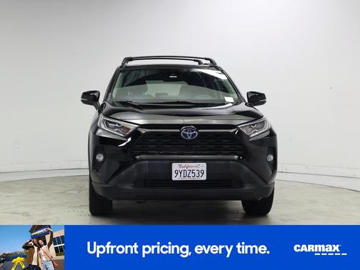Black 2021 Toyota RAV4 Hybrid XLE Premium