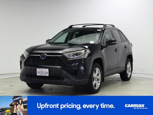 Black 2021 Toyota RAV4 Hybrid XLE Premium