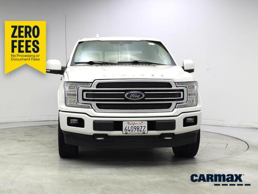 White 2019 Ford F-150 Limited
