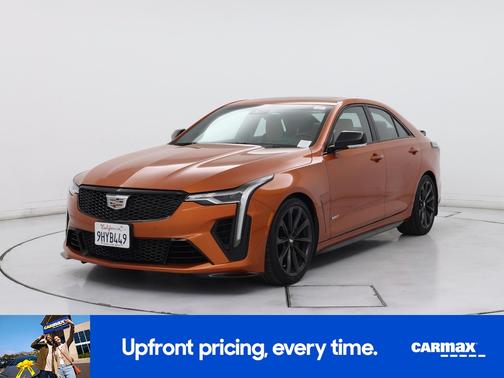 Orange 2023 Cadillac CT4-V Blackwing