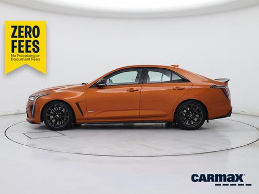 Orange 2023 Cadillac CT4-V Blackwing