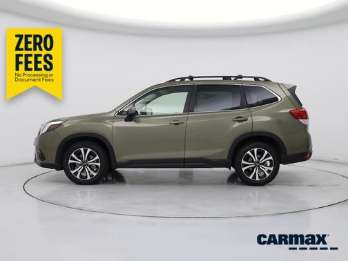 Green 2022 Subaru Forester Limited