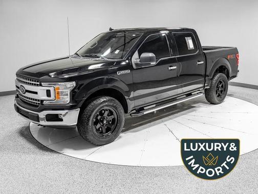 Shadow Black 2018 Ford F-150 XLT