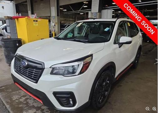 Crystal White Pearl 2021 Subaru Forester Sport