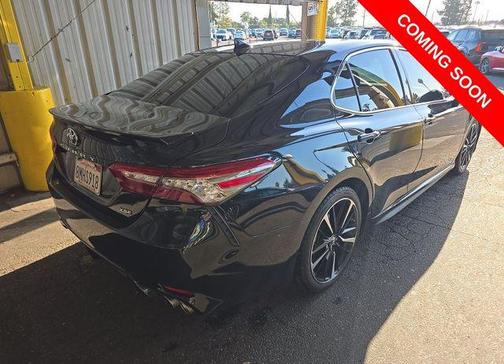 Midnight Black Metallic 2019 Toyota Camry XSE