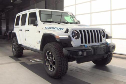 Bright White Clearcoat 2023 Jeep Wrangler 4xe Rubicon