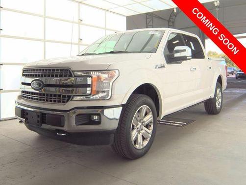 White Platinum Clearcoat Metallic 2018 Ford F-150 Lariat