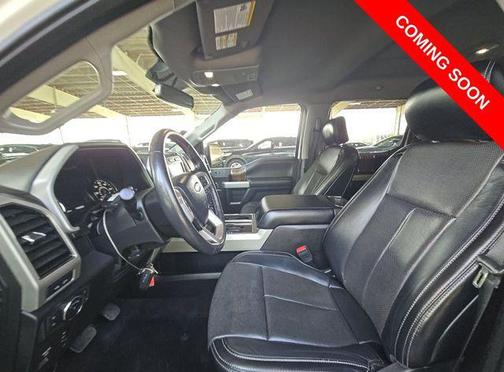 White Platinum Clearcoat Metallic 2018 Ford F-150 Lariat