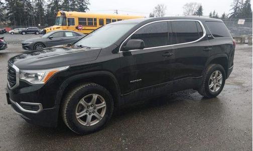 Ebony Twilight Metallic 2018 GMC Acadia SLE-1