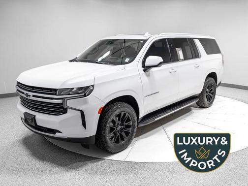 White 2021 Chevrolet Suburban LT