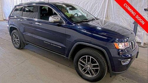 True Blue Pearlcoat 2018 Jeep Grand Cherokee Limited