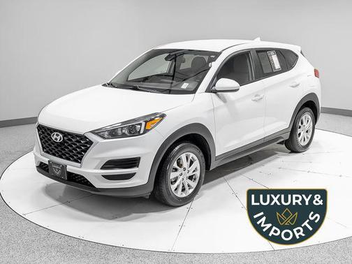Winter White 2021 Hyundai TUCSON SE