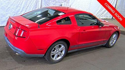 Red 2010 Ford Mustang Base