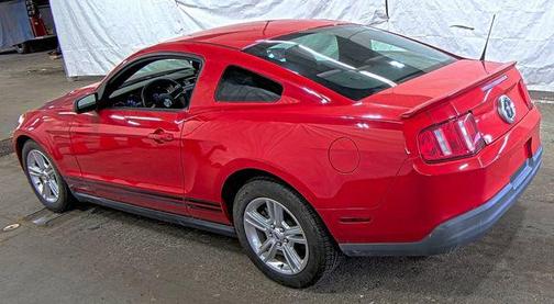 Red 2010 Ford Mustang Base