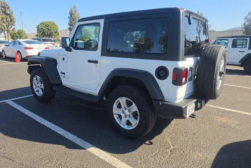 Bright White Clearcoat 2021 Jeep Wrangler Sport S