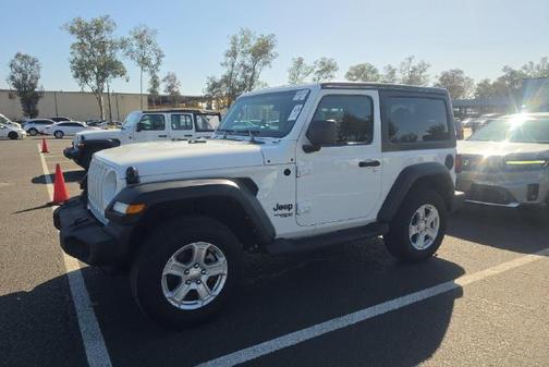 Bright White Clearcoat 2021 Jeep Wrangler Sport S
