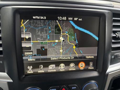 Bright White Clearcoat 2017 RAM 1500 Big Horn