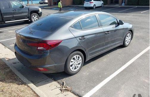 Portofino Gray 2020 Hyundai ELANTRA SE