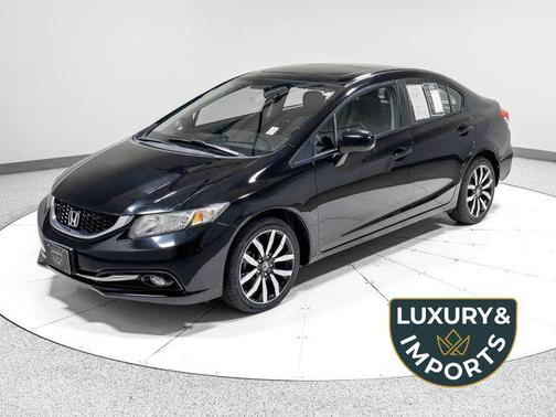Crystal Black Pearl 2015 Honda Civic EX-L
