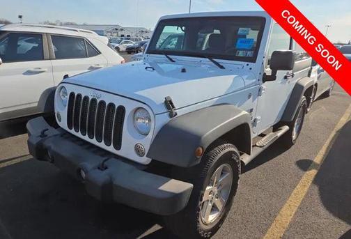 Bright White Clearcoat 2017 Jeep Wrangler Sport