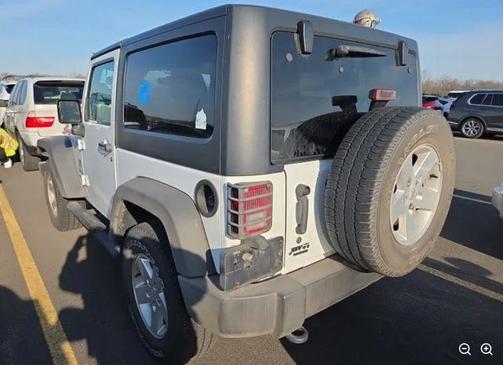 Bright White Clearcoat 2017 Jeep Wrangler Sport