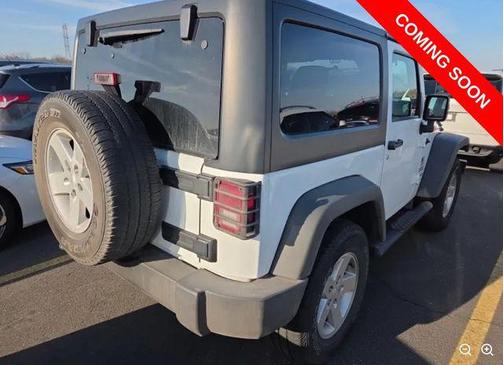 Bright White Clearcoat 2017 Jeep Wrangler Sport
