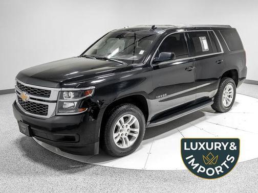 Black 2018 Chevrolet Tahoe LS
